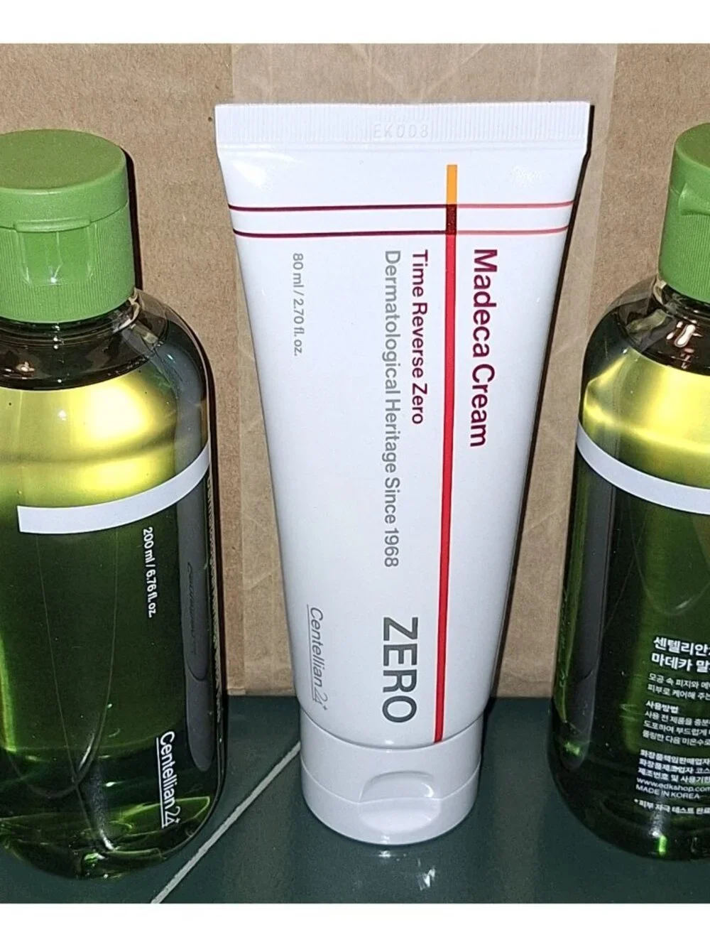 CENTELLIAN24 Madeca & Matcha Cleansing Oil Duo 2 Oils And One Time Reverse Cream